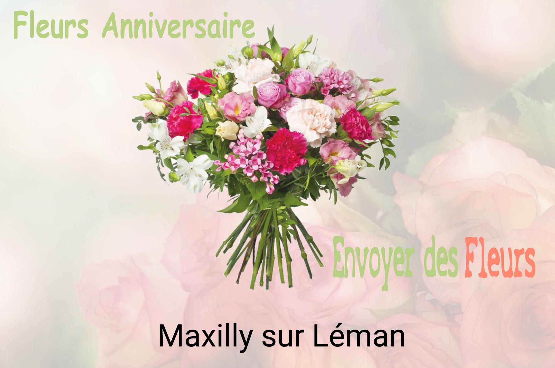 Bouquet de fleurs d’anniversaire livré à Maxilly-sur-Léman