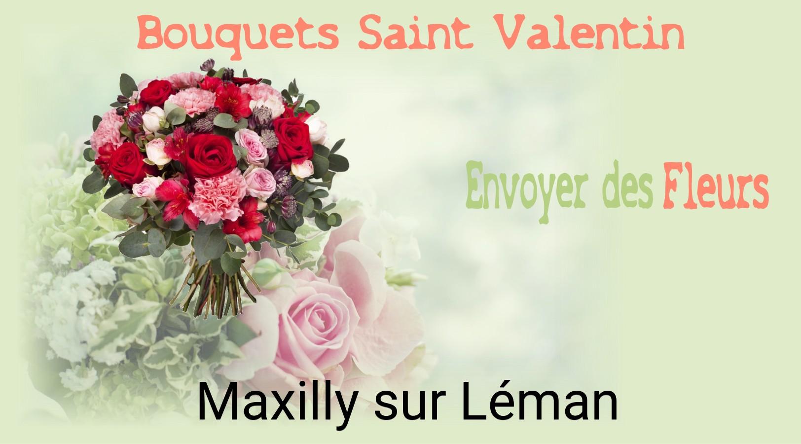Roses de Saint-Valentin livrées à Maxilly-sur-Léman
